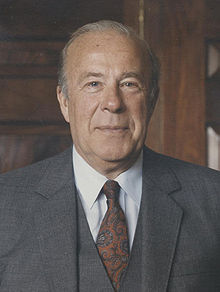 The Honorable George P. Shultz Receives Thayer Award