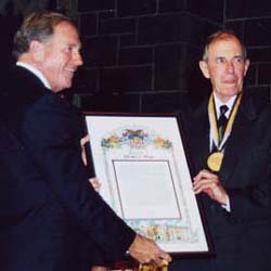 2002 Distinguished Graduate Award Recipient GEN (R) Edward C. Meyer ’51