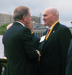 2005 Distinguished Graduate Award Recipient LTG (R) Dave R. Palmer '56