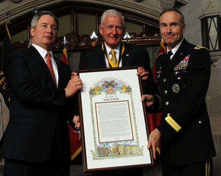 2011 Distinguished Graduate Award Recipient GEN (R) Dennis Reimer '62