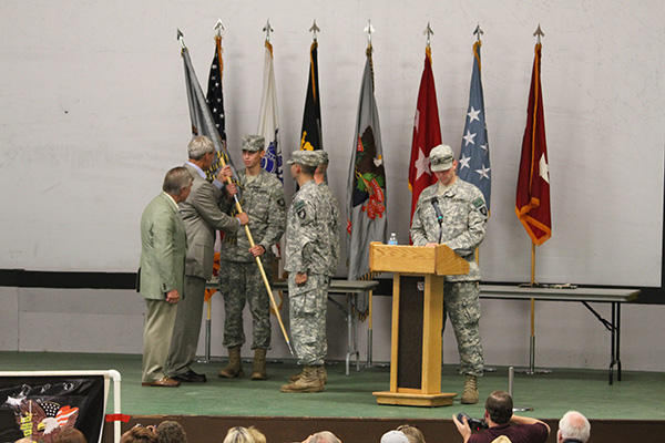 Class of 2015 Yearling Flag Ceremony