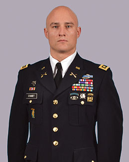 2016 Nininger Award Recipient Major Matthew Chaney '01