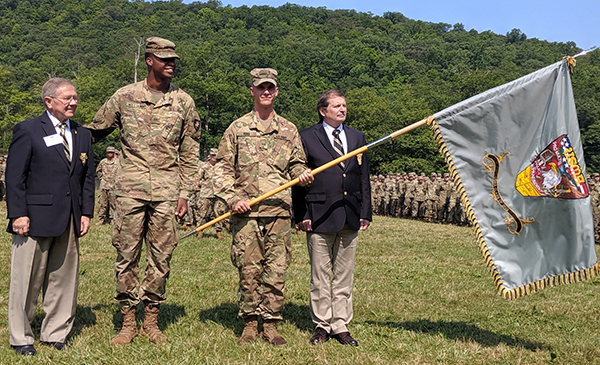 Class of 2022 Yearling Flag Ceremony