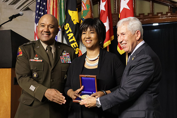 Doctor Mae C. Jemison Receives Thayer Award