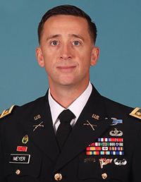 2020 Nininger Award Recipient Major John A. Meyer '05