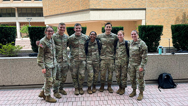 2LT Michael Ainsworth ’22 Take a Retrospective Look at the Start of Medical School