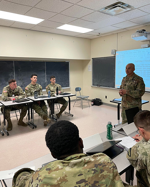 LTC Craig ’88 Discusses his Experiences with Cadets
