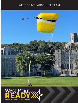 Cadet Parachute Team Brochure Cover
