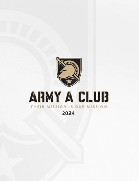 Army A Club Brochure Flipbook Cover