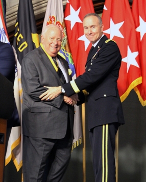 2012 Distinguished Graduate Award Recipient GEN (R) Crosbie E. Saint ’58