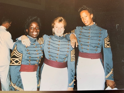 Michelle Collins, Jill Schurtz & Pamela Pearson Ring Weekend 1985