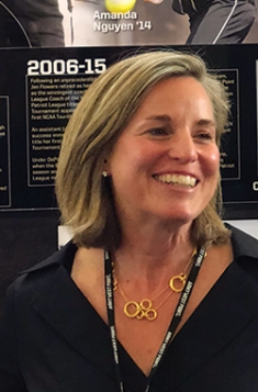 Jill Schurtz attending Projects Day, May 2018