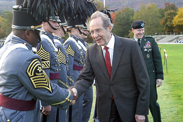 The Honorable William J. Perry Receives Thayer Award