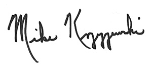 Mike Krzyzewski '69 Signature