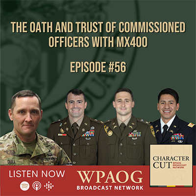 The Oath and Trust of Commissioned Officers with MX400