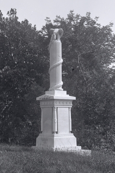 The Dade Monument in its original location