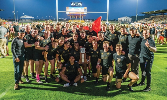 Army Men's Rugby wins D1A Championship