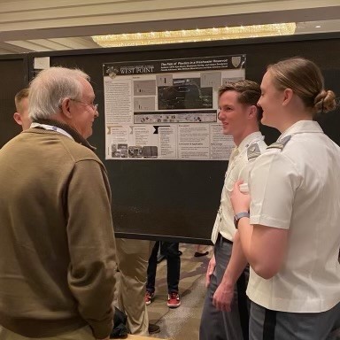 Cadets Present Microplastic Project in Virginia