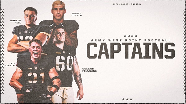 Army Football Names Captains for 2023 Season