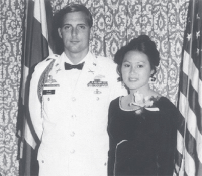 Mike (USMA '61) and Chan Eilan, 1973