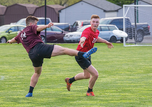 Ultimate frisbee is a choice for Company Athletics at West Point