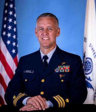Corey A. Braddock ’96, USCG, Promoted to Captain 