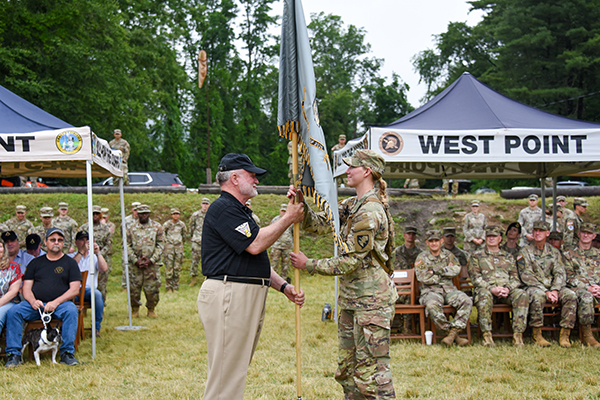 Class of 2026 Yearling Flag Ceremony