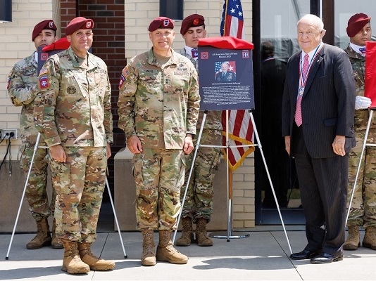 LTG (R) McFarren ’66 Inducted into All American Hall of Fame