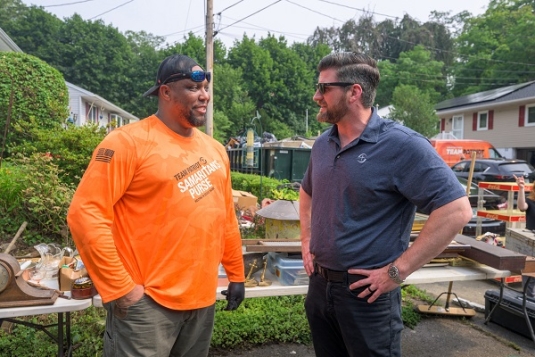 Samaritan's Purse Volunteer with Edward Graham in Highland Falls, NY