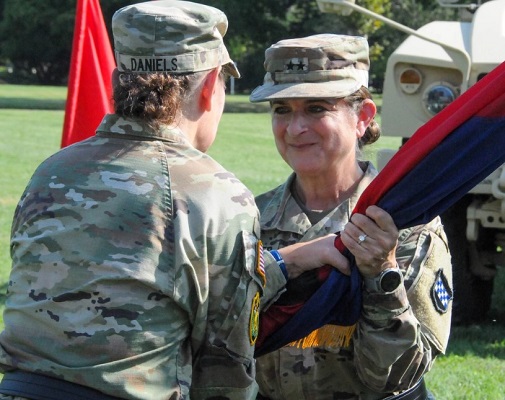 MG Belanger ’91 Takes Command of 2-star Army Reserve Division