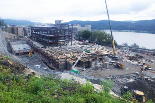 Building of the new Cyber & Engineering Academic Center (CEAC)