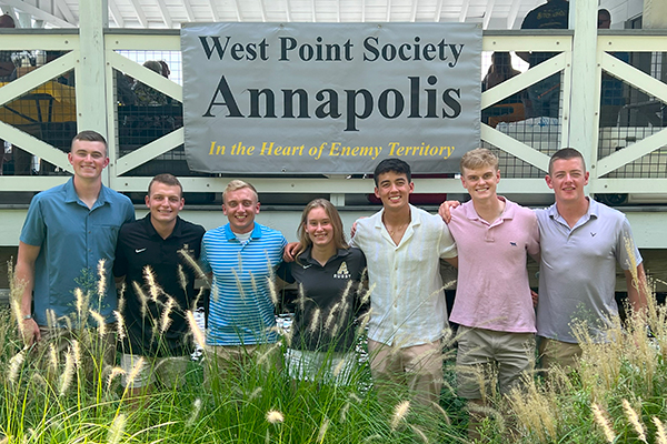 Society of Annapolis Hosts Welcome Picnic for Cadets
