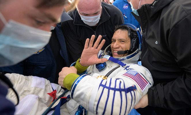 NASA Astronaut Frank Rubio ’98 Returns From Record-Setting Space Mission