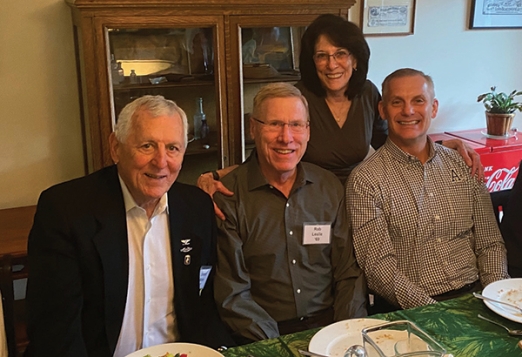 Luncheon hosted by the Leslies for LTG Gilland ’90, USMA Superintendent, during his visit to the San Francisco area this year