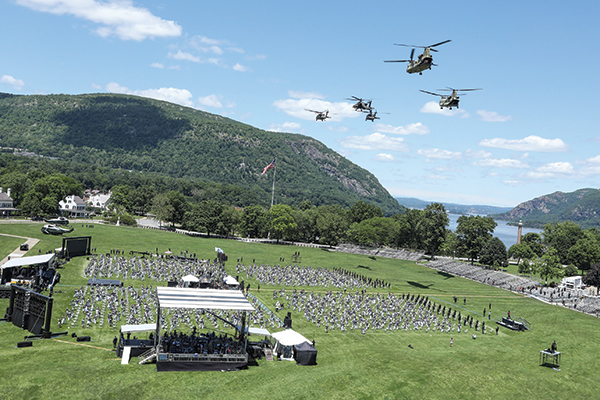 With only weeks to plan, the West Point Office of Public Affairs and Communications played a major role in producing the Graduation Ceremony for the Class of 2020.