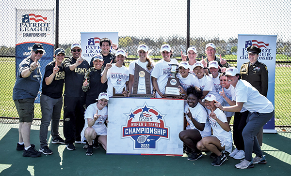 The Army West Point Women’s Tennis Team credits the Performance Psychology Program, led by Dr. Kathryn Longshore, with helping it win the 2022 Patriot League Championship.