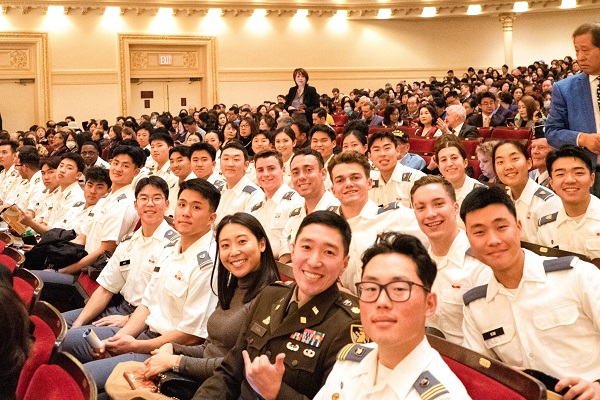 Park ’11, Cadets Attend Korean War Remembrance Concert at Carnegie Hall
