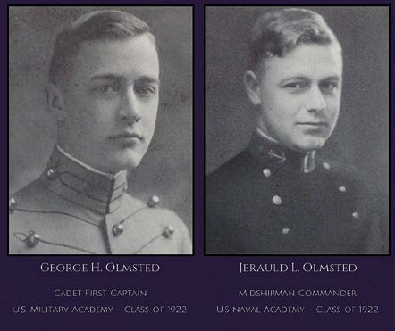 George H. Olmsted '22 and Jerauld L. Olmsted '22