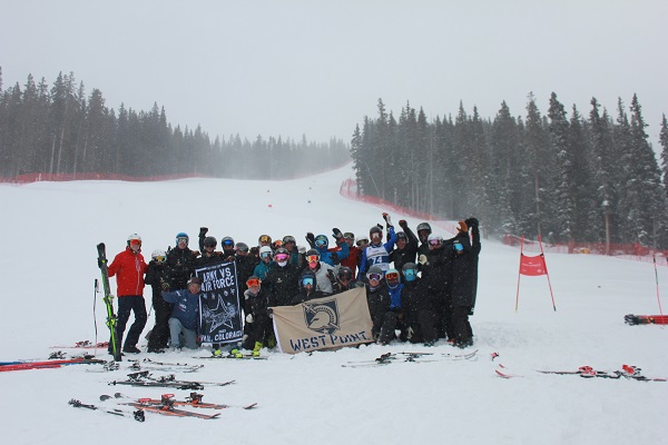 Army West Point Alpine and Freestyle Ski Teams Visit Camp Hale