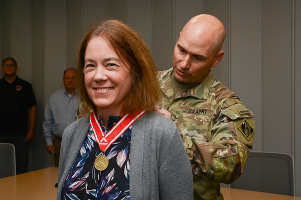 Eileen Nixdorf Moritz ’96 Receives Bronze de Fleury Medal