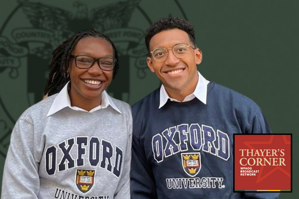 Podcast: Receiving the Rhodes Scholarship with 1LT Evan Walker ’21 and 1LT Tyrese Bender ’21