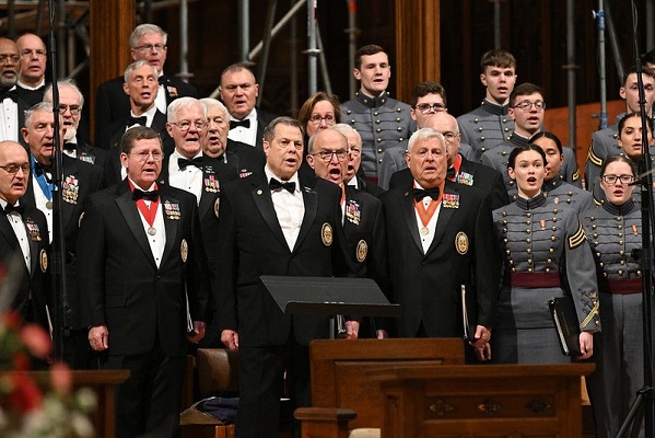 West Point Glee Club Performs at National Cathedral, Vietnam Veterans Memorial