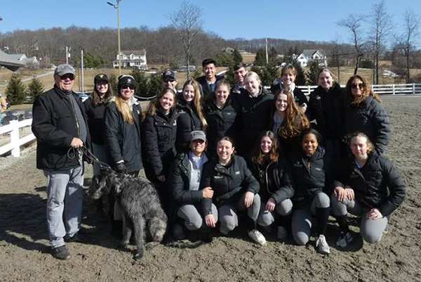 Equestrian Team Maintains Their Stride