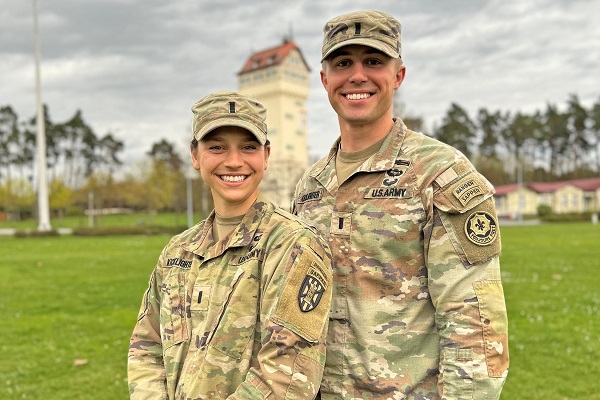 USMA Class of 2021 Couple Earns Back-to-back Sapper School Leadership Awards