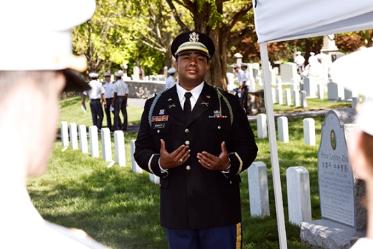 19th annual "Inspiration to Serve” (ITS) Cemetery Tour & Pre-Affirmation Reflection