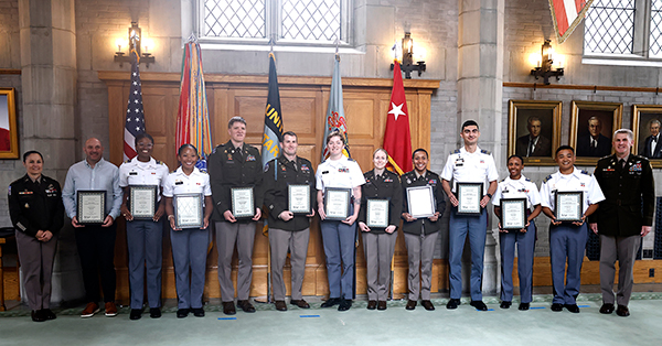 DPE Recognizes Cadet Athletes During Coach K Awards