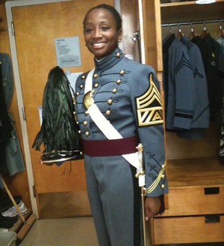 Gauthier as a firstie, now with the Class of 2011