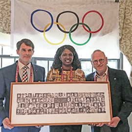 Collage of all 89 West Point Olympians
