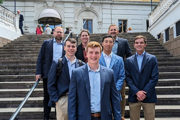 Cadets Embark on History of Western Economics AIAD in Europe