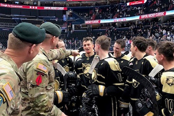 Army Men’s Club Hockey defeats Navy